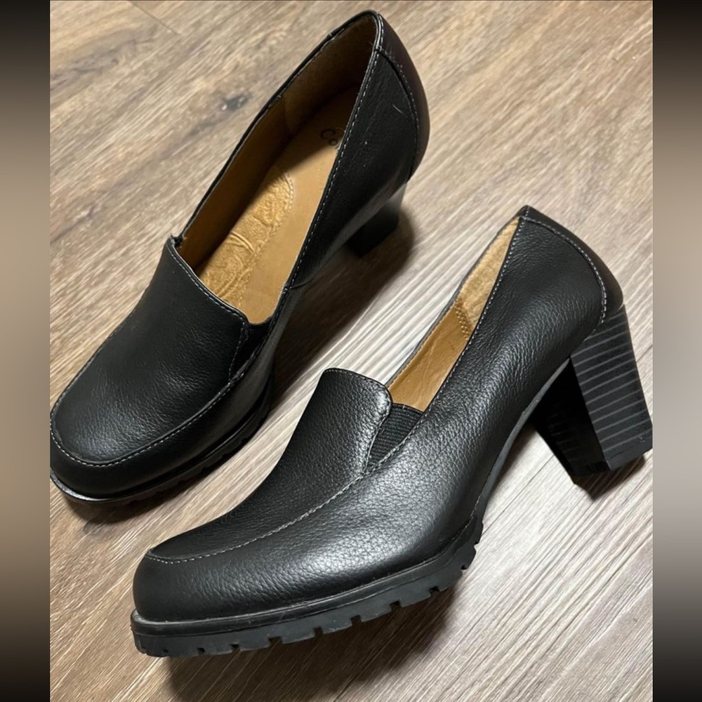 i love comfort chunky heels